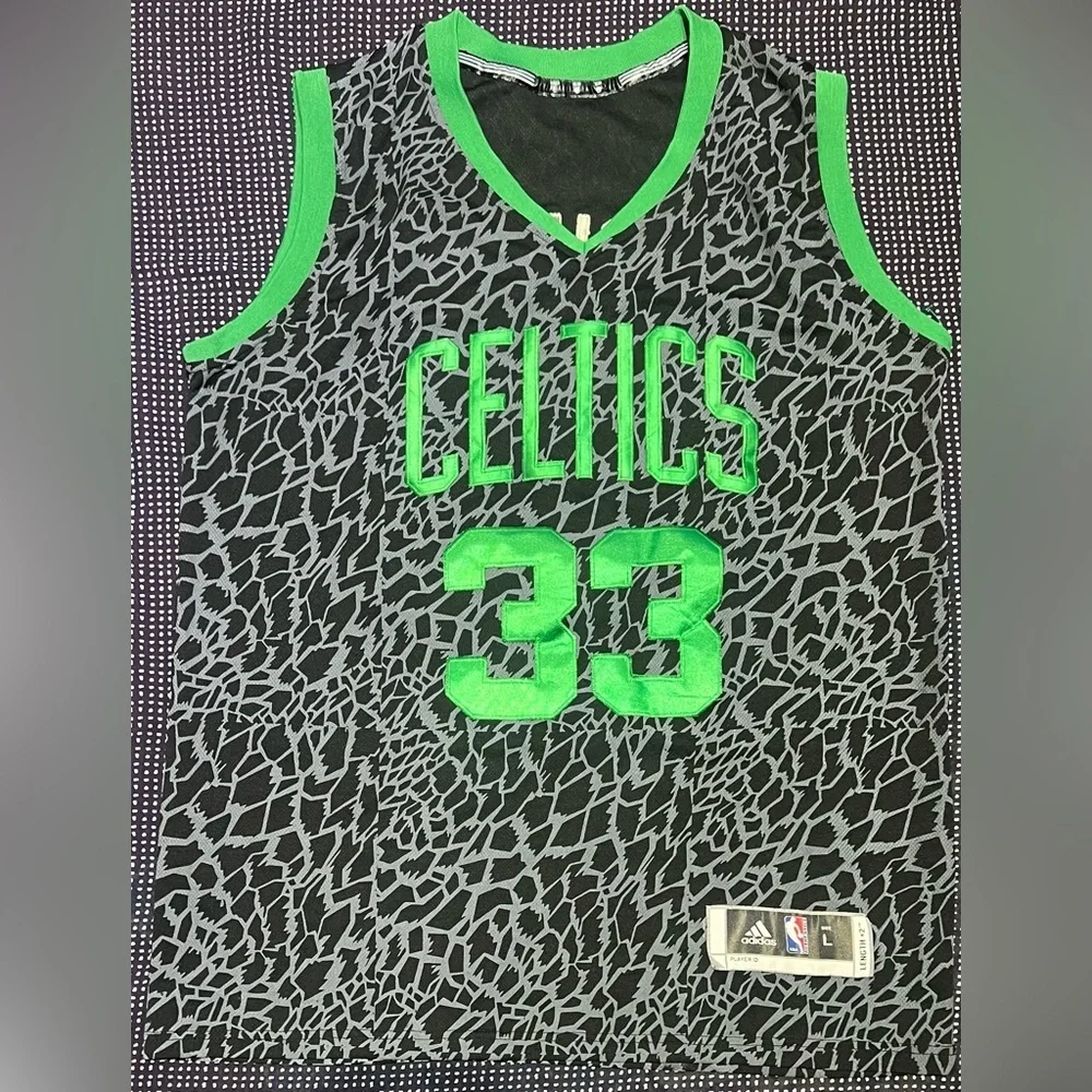 Larry Bird Boston Celtics Vintage Adidas Special Edition Basketball Jersey